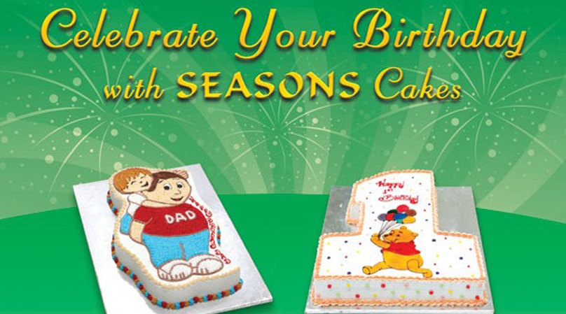Seasons Cake promotion