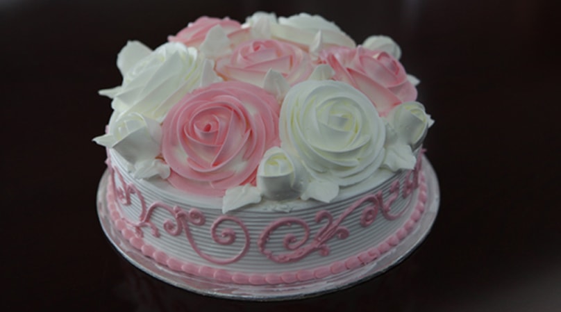 Durian Rose Cake