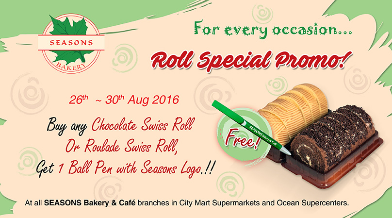Swiss Roll Cake Special Promotion