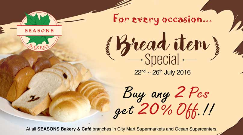 Bread Special Promotion!