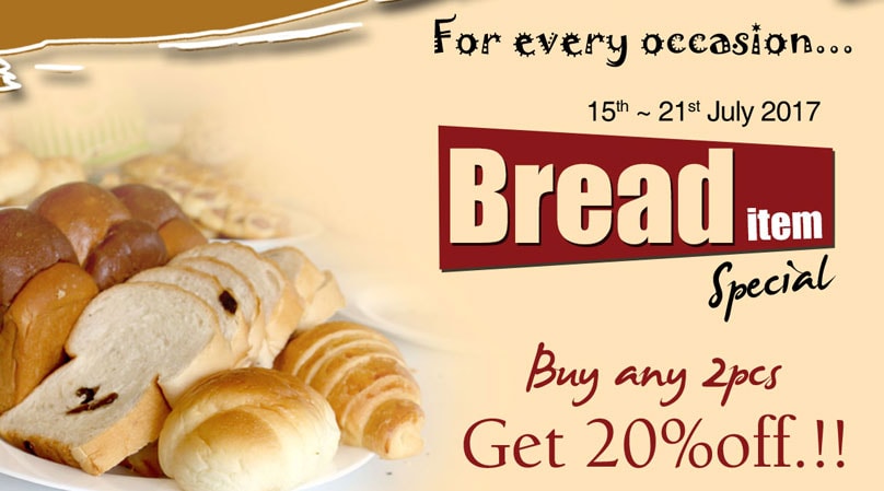 Your Favorite Breads are on promo!