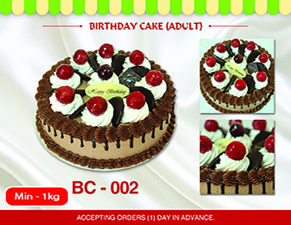 BC 002 (Min 1kg)