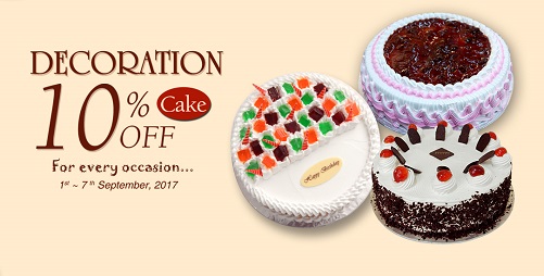 Seasons Decoration Cake Promotion